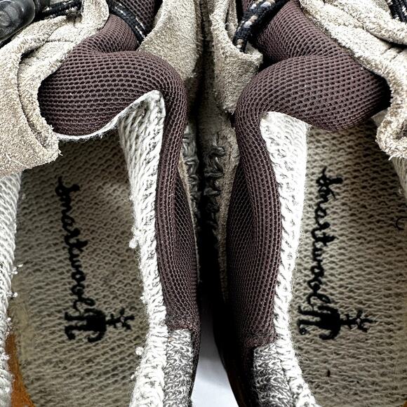 Timberland x Smartwool Power Lounger Clogs Slippers Merino Wool Suede Cream 7M
